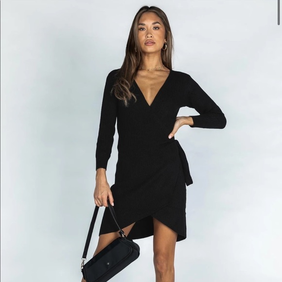 Princess Polly Knit Mini Dress - Picture 1 of 10